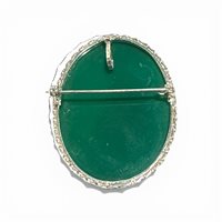 Broche Mandile 1922 Femme Cammei  in Argent 2MSPCM145 - 2MSPCM145